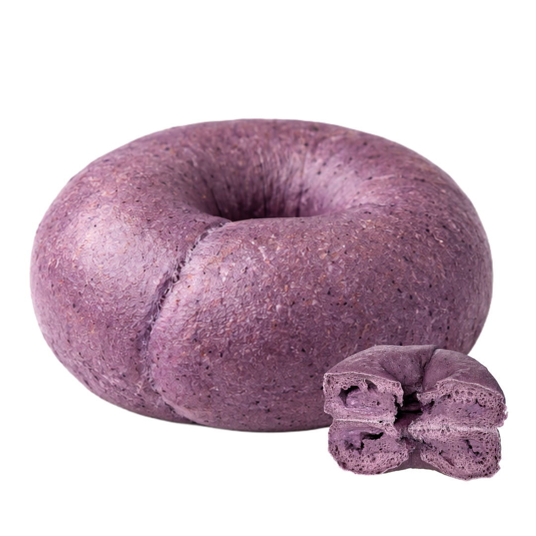 Blueberry Cream Cheese Bagel